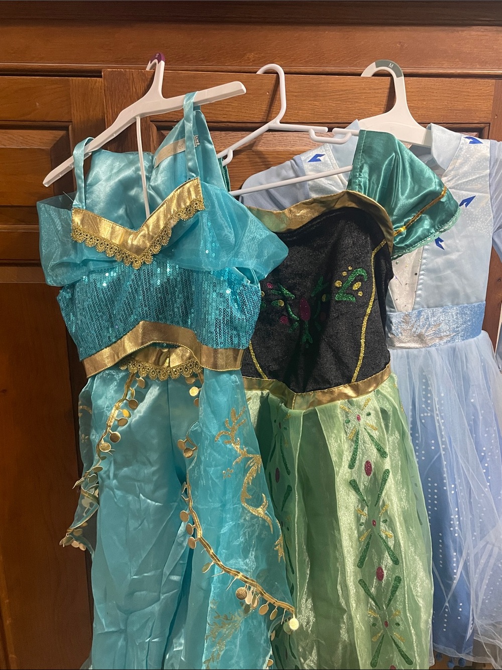 Lot of 3 dress up costumes Sz. 4/6x good condition previously loved